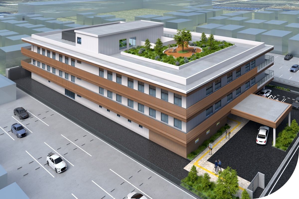 特別養護老人ホーム ゆうび苑の外観